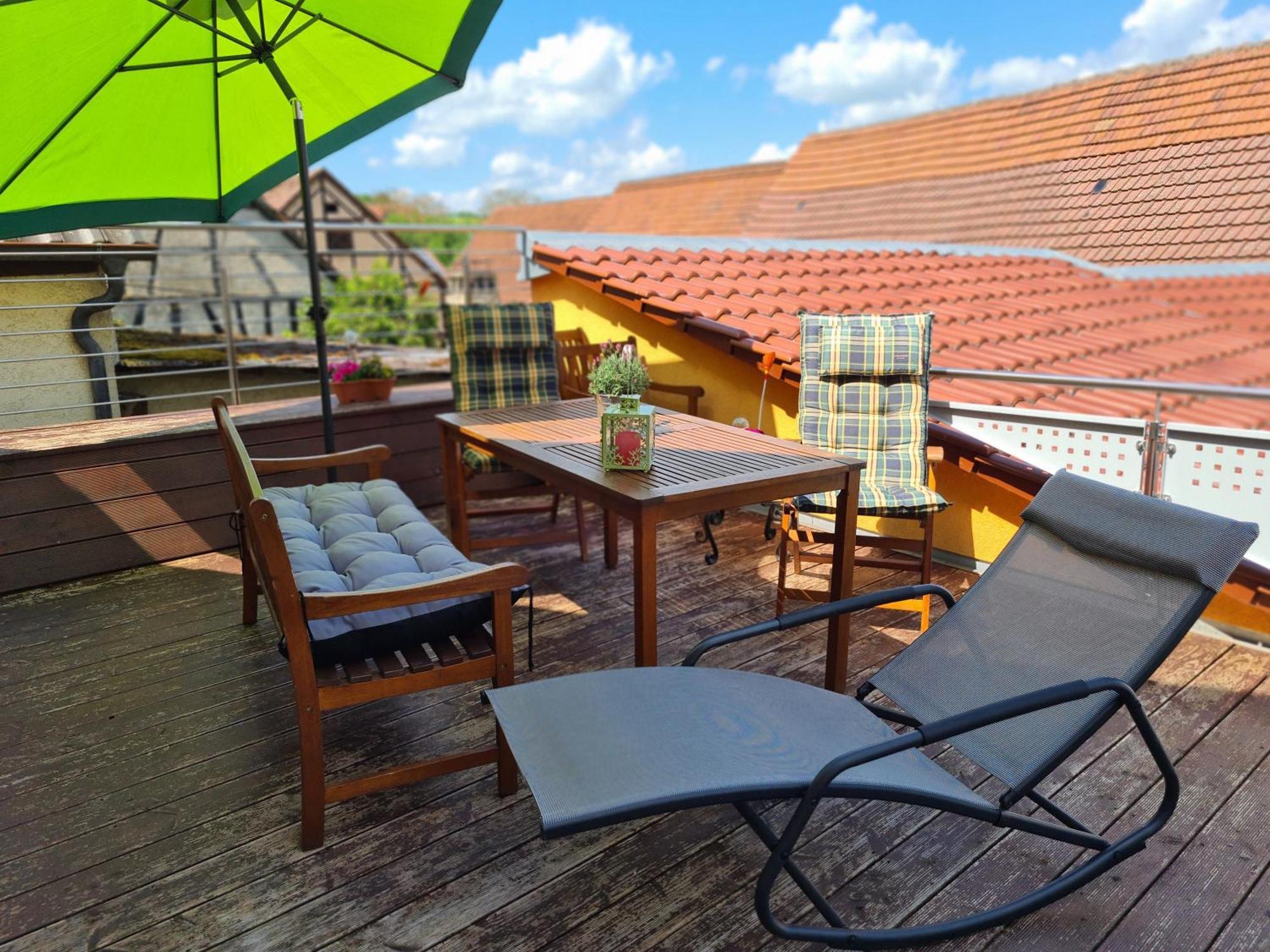 Ferienwohnung Pflueger Mit Terrasse Lauda-Königshofen Exterior foto