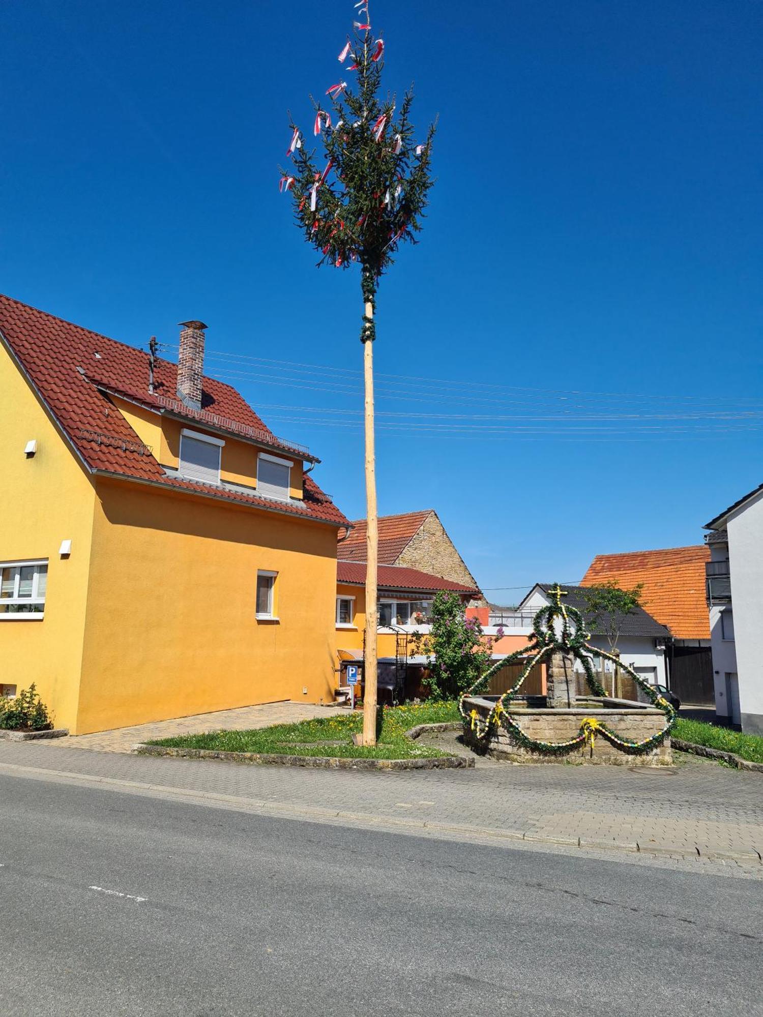 Ferienwohnung Pflueger Mit Terrasse Lauda-Königshofen Exterior foto